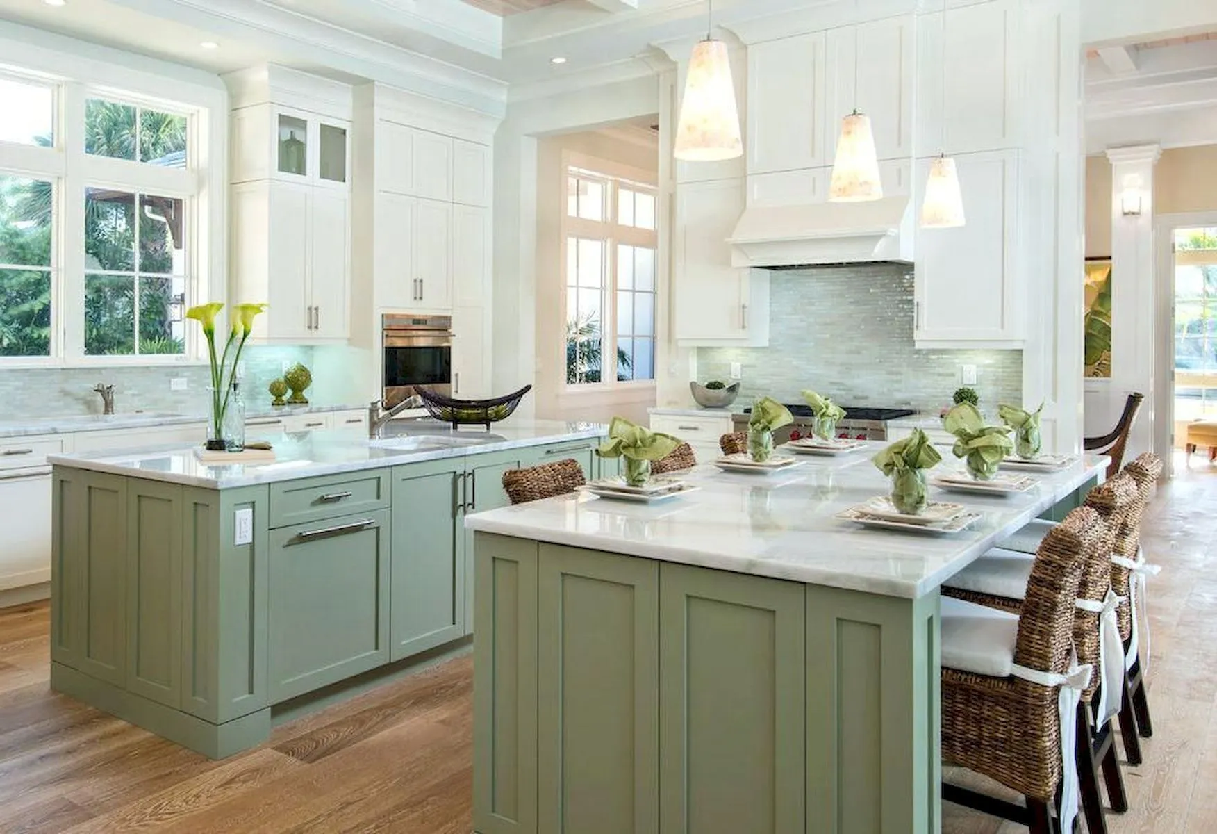 13791 sage green kitchen walls