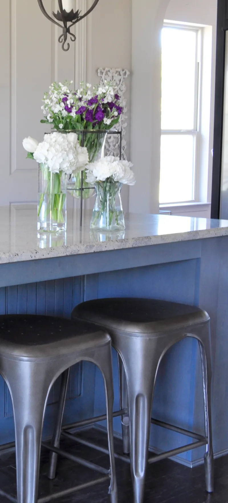 13803 glass vase kitchen decor 2