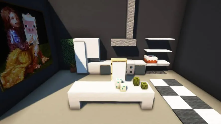 13814 minecraft kitchen lighting