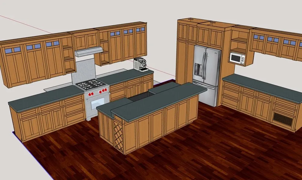 13822 kitchen decor sketchup cabinets