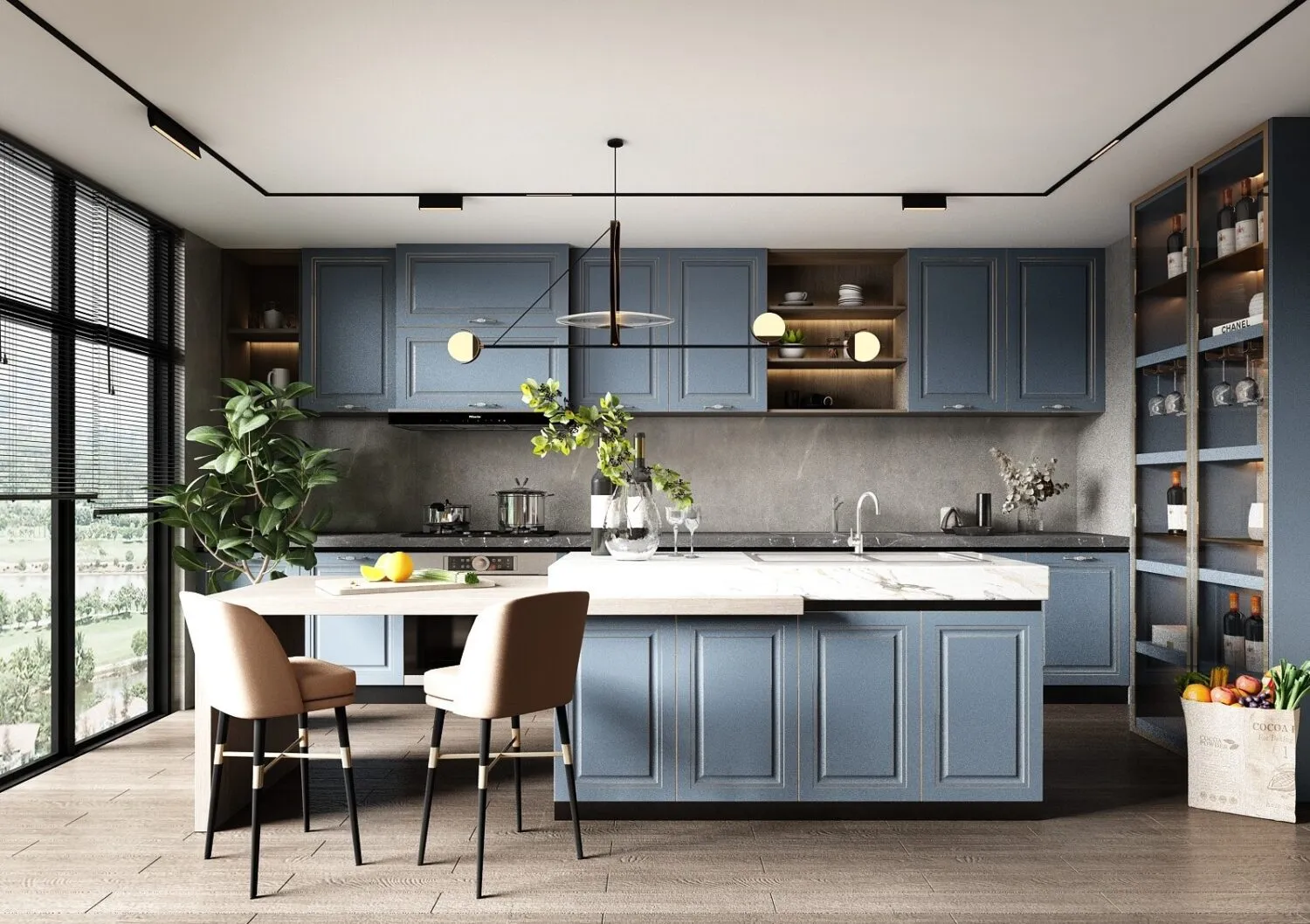 13822 kitchen decor sketchup rendering