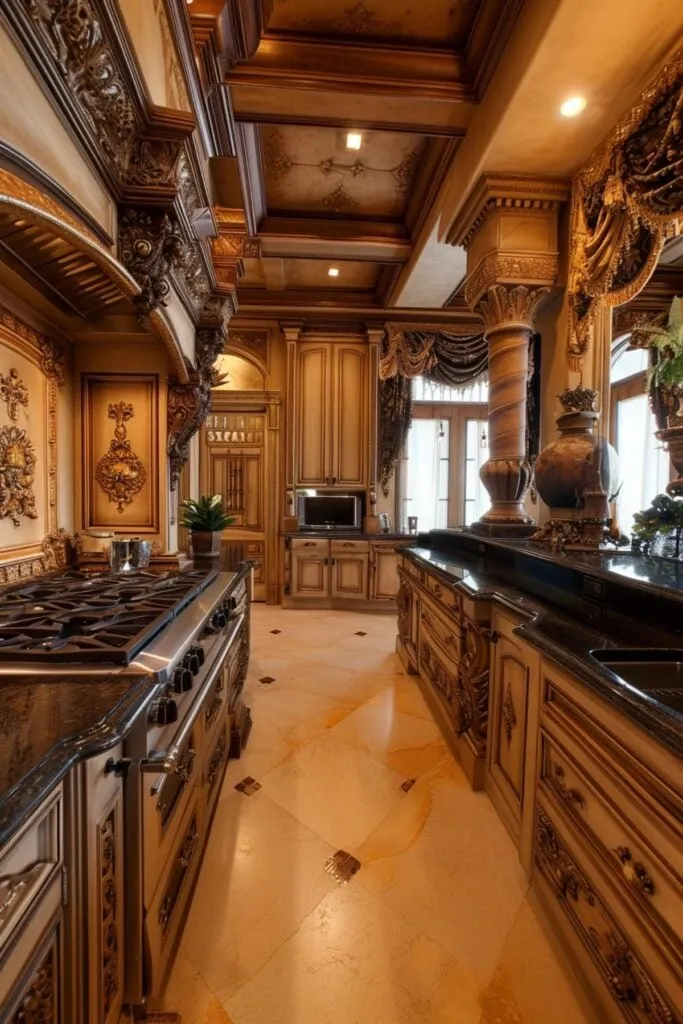 13823 gothic collage kitchen