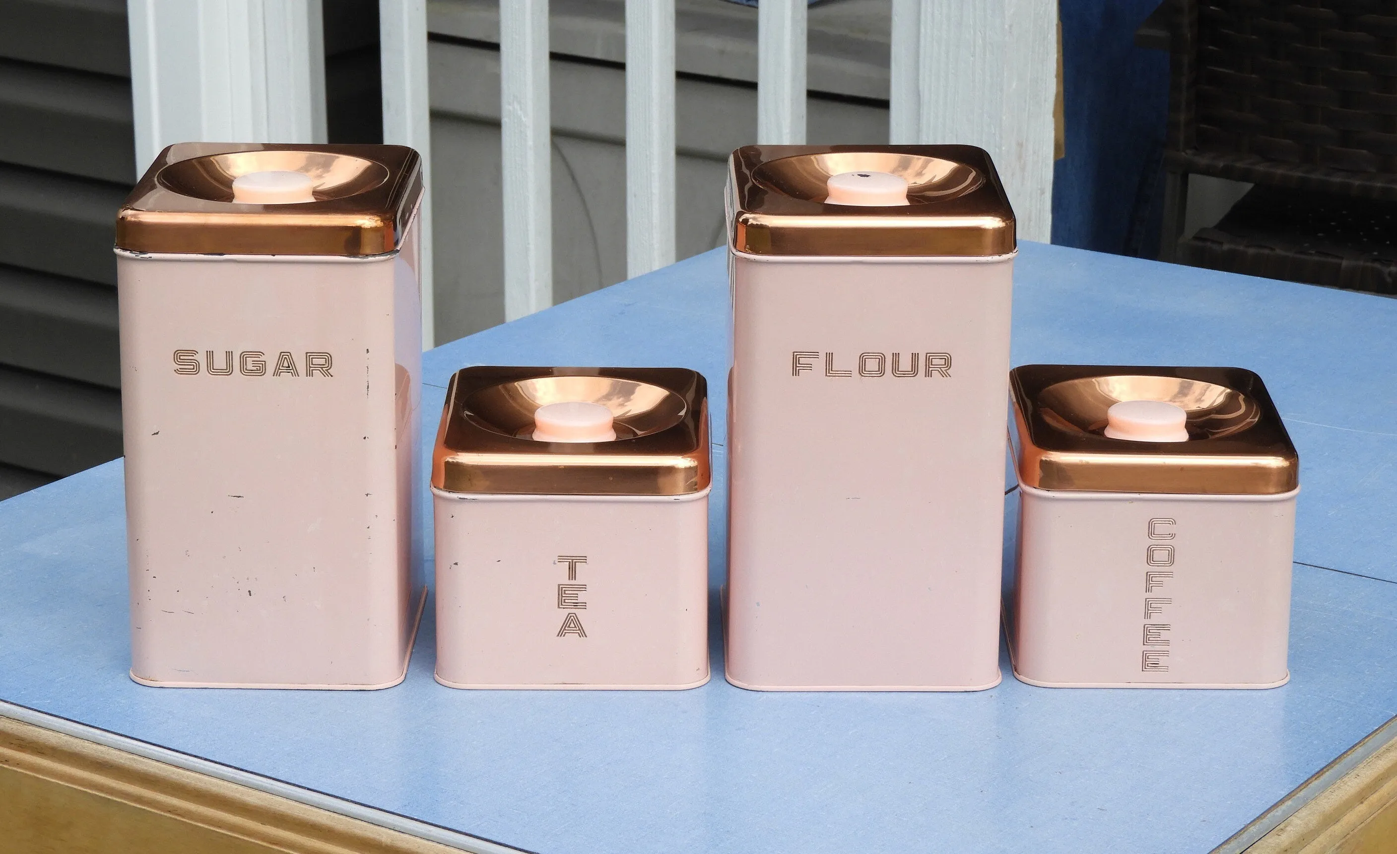 13828 pink kitchen canisters shade