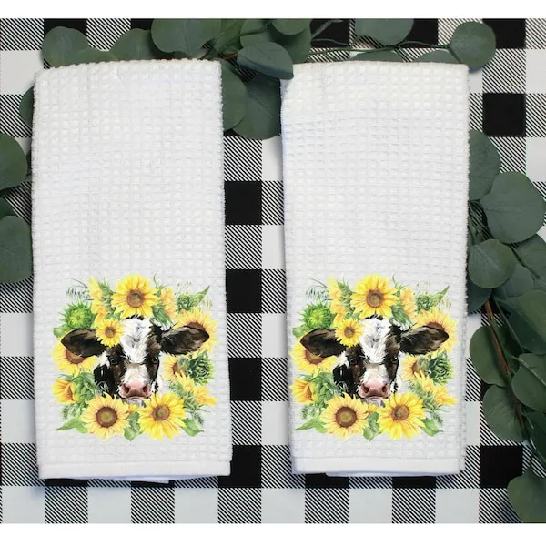 13852 cow kitchen decor materials