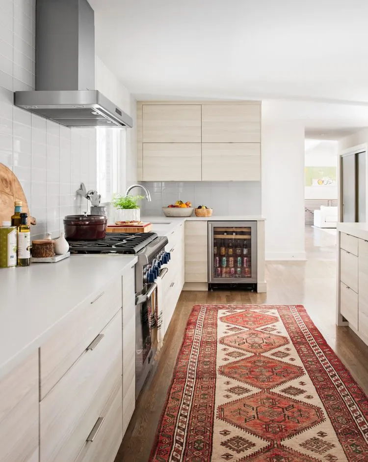 13860 jute rug kitchen