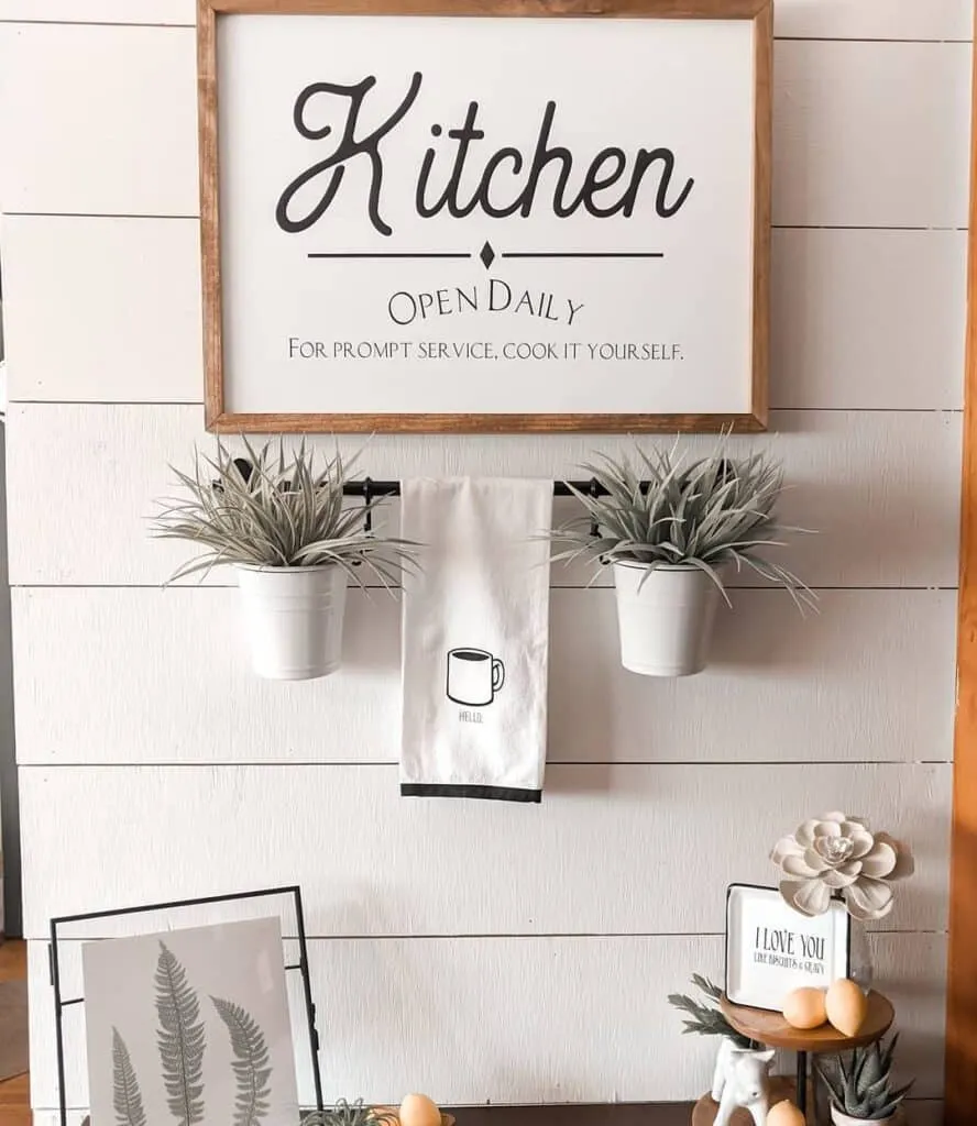 13868 small kitchen decor signs cozy