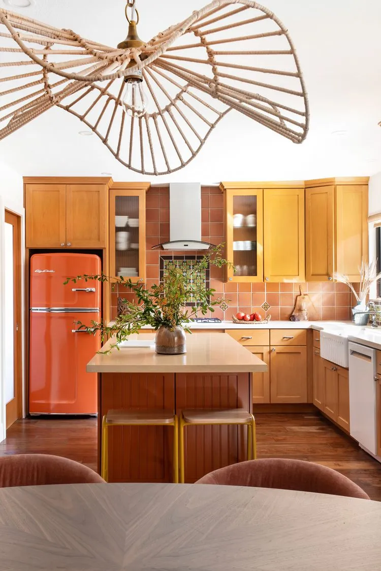 13873 terracotta texture kitchen