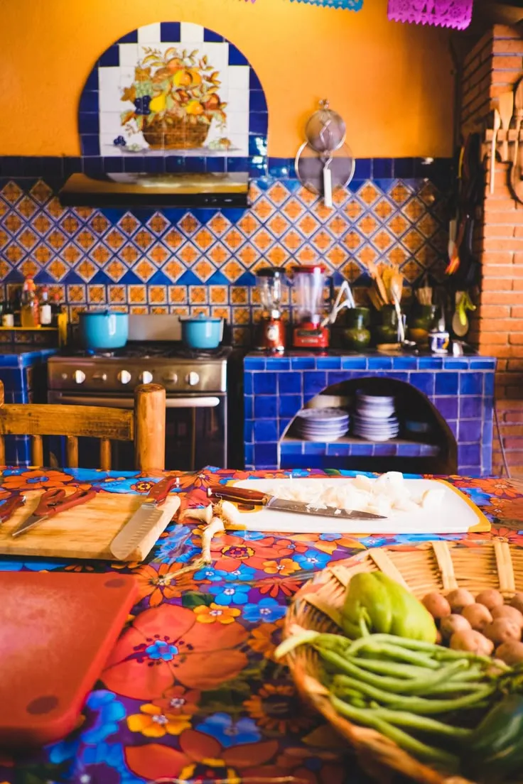 13875 mexican kitchen pottery