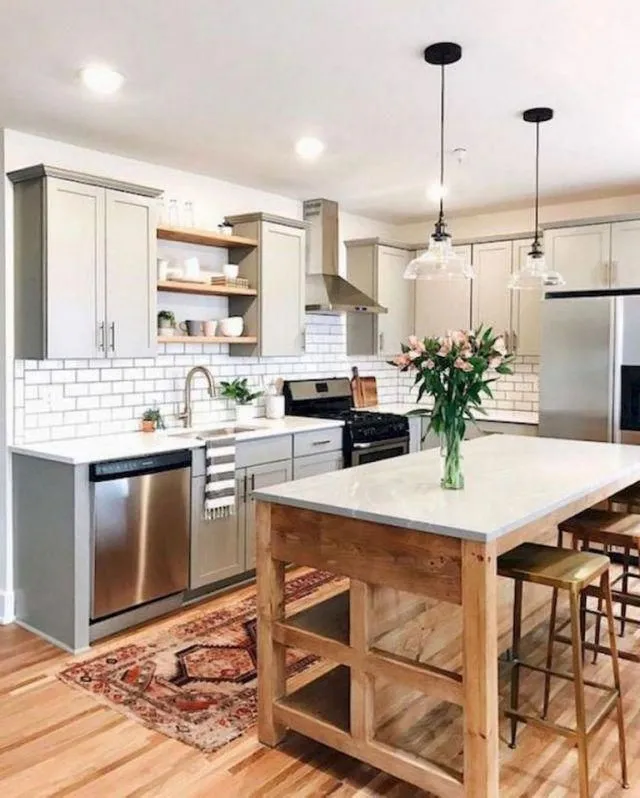 13878 bloxburg red and white kitchen