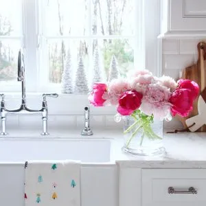 13885 red green christmas kitchen