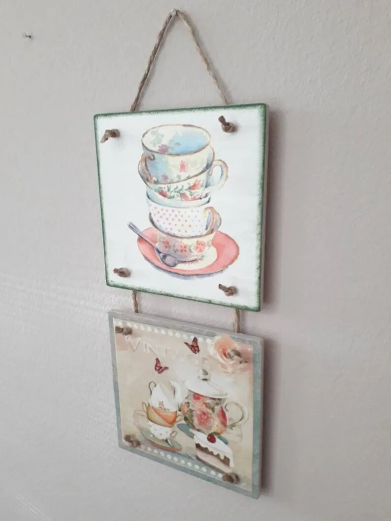 13896 coffee themed wall art