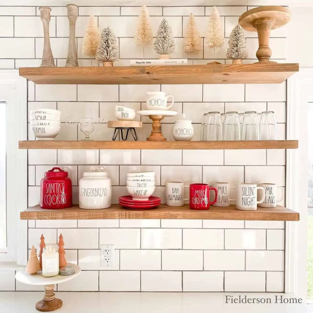 13921 red kitchen accessories