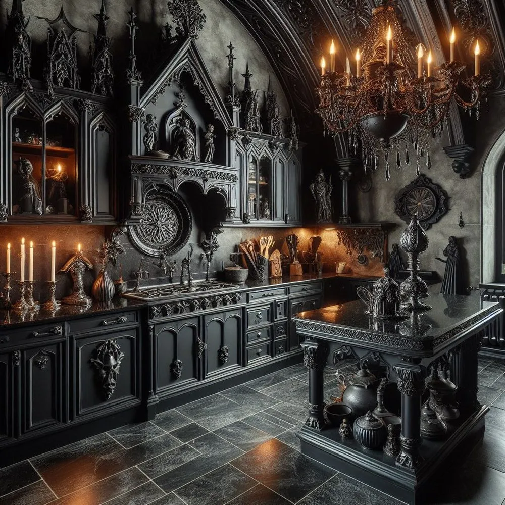 13923 gothic kitchen lighting