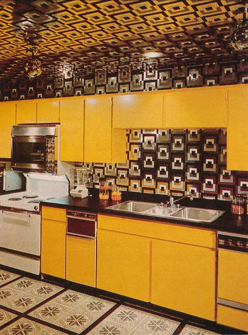 13936 vintage gothic kitchen