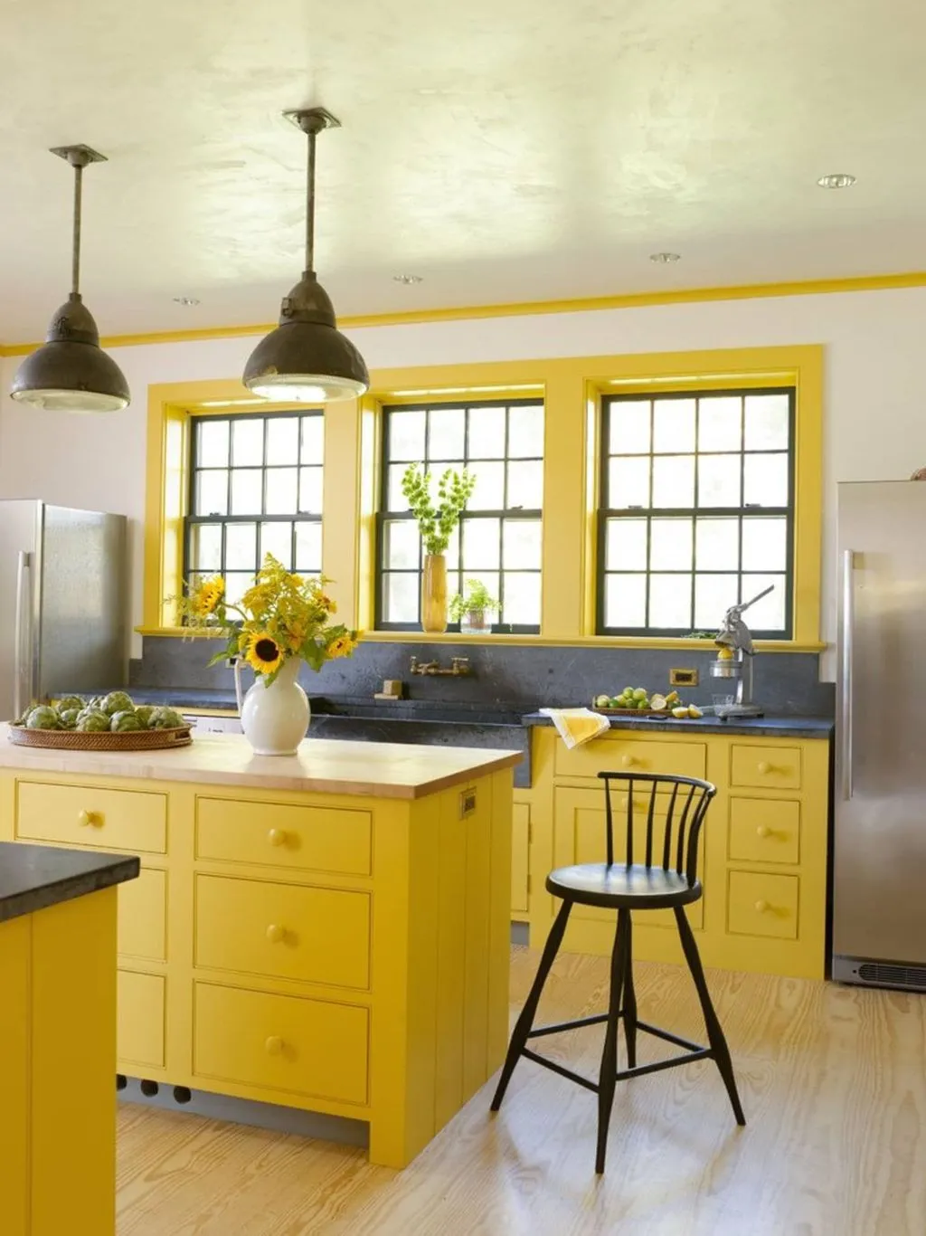 13941 yellow grey summer kitchen 4