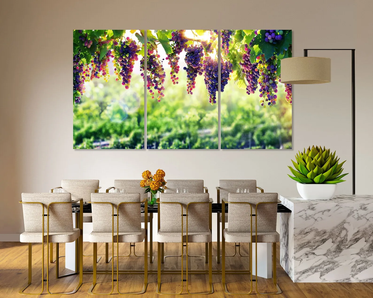 13973 kitchen decor grapes wine 5
