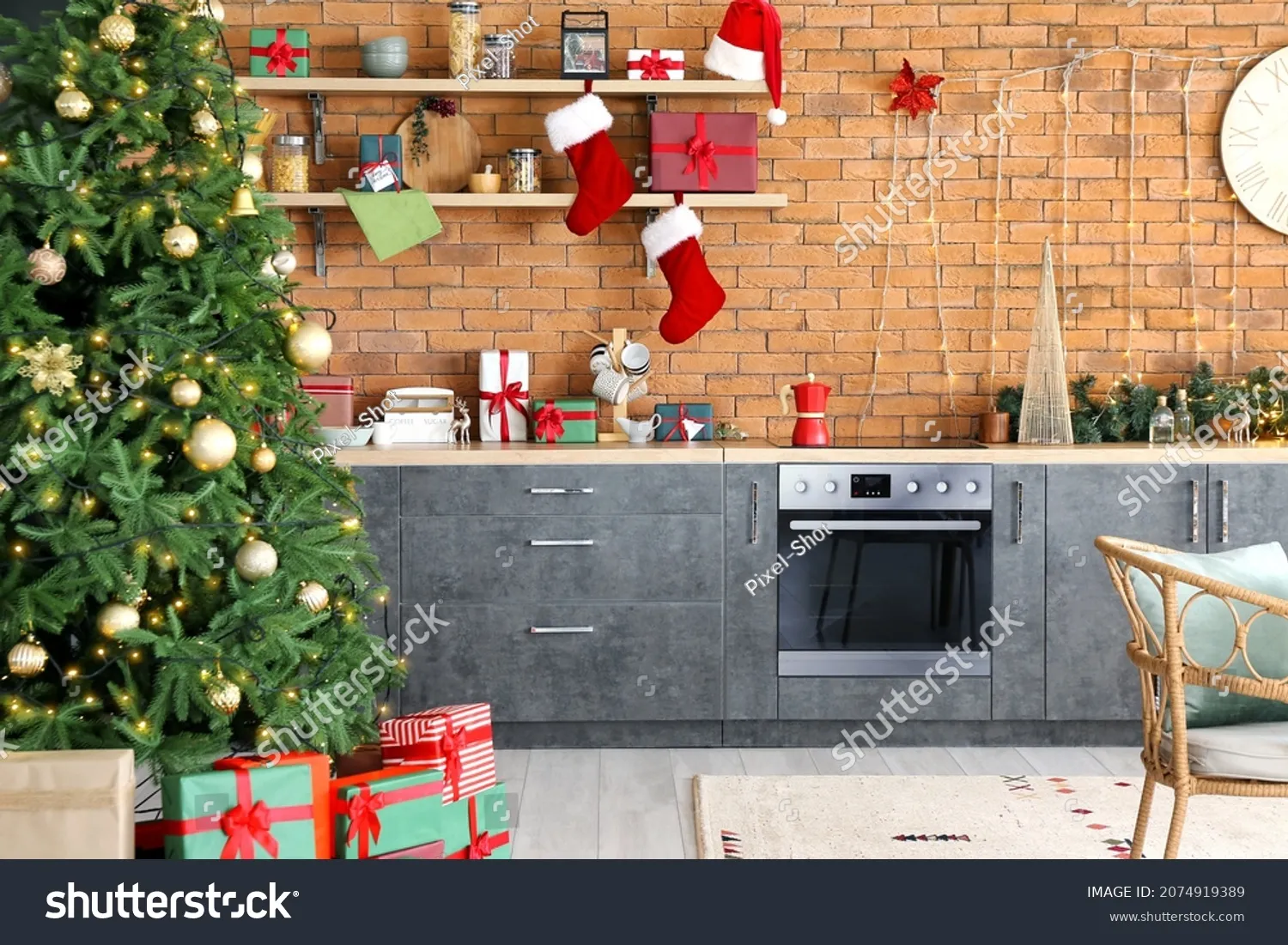 13974 christmas kitchen decor 5