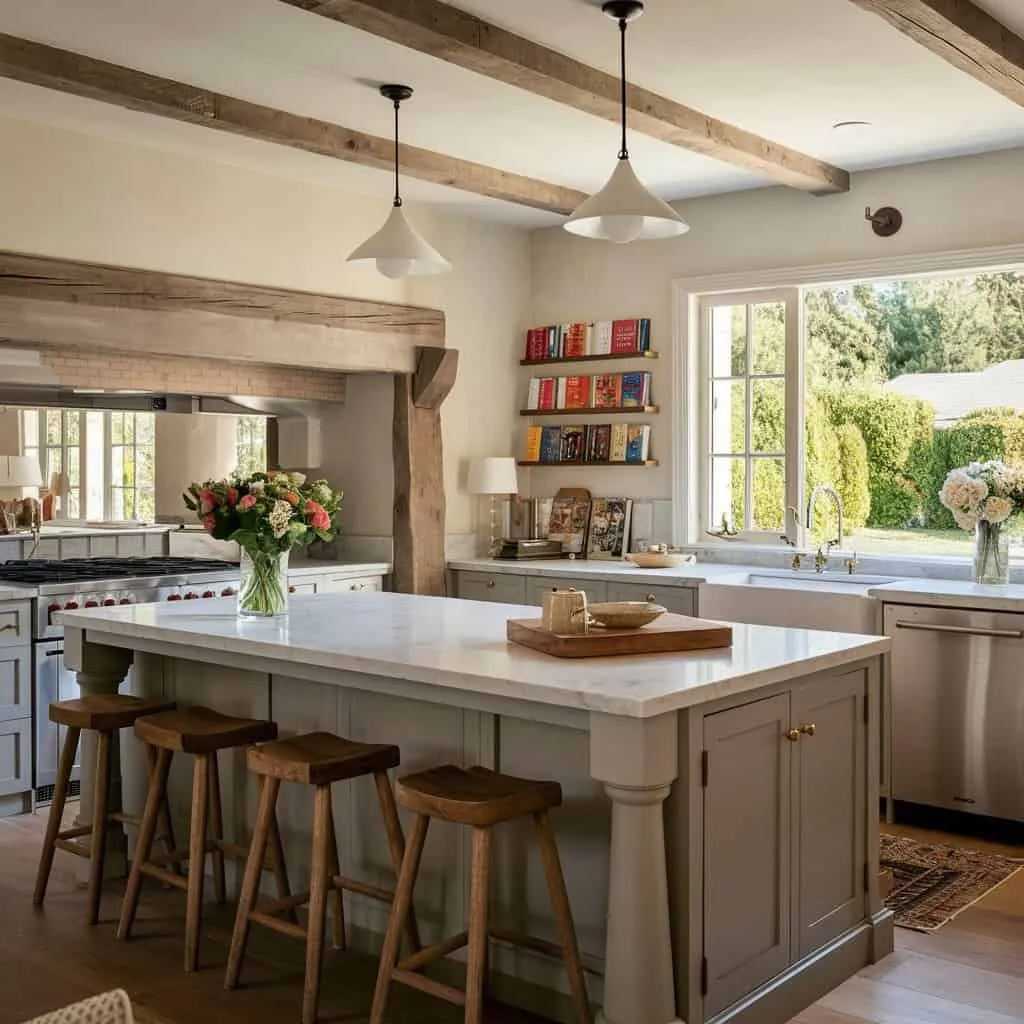 13986 open shelving kitchen
