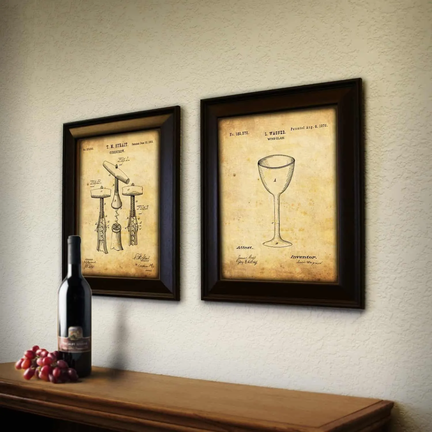 14002 wine bottle lighting