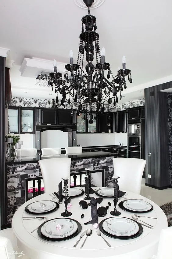14008 gothic kitchen chandelier