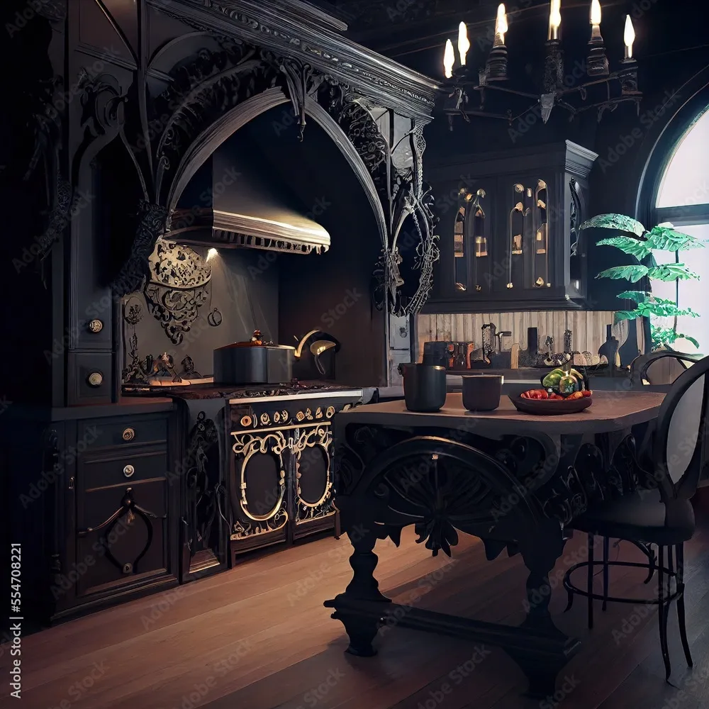 14015 gothic kitchen lighting