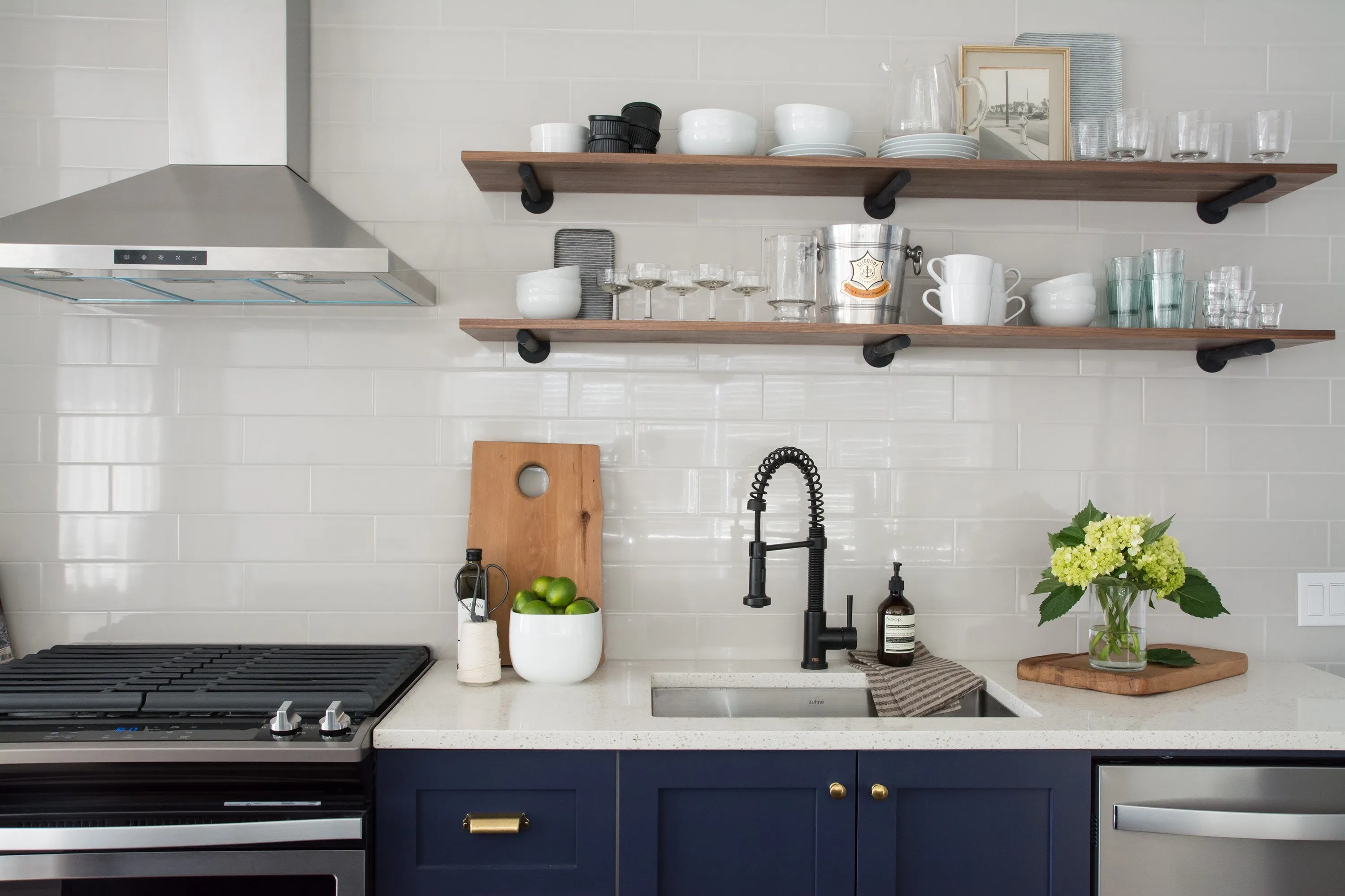 14017 diy navy kitchen project