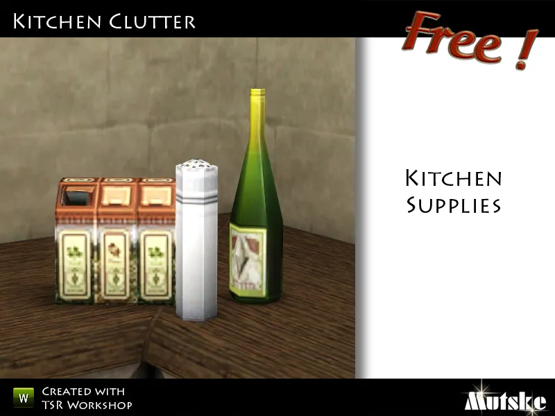 14031 sims3 rustic kitchen