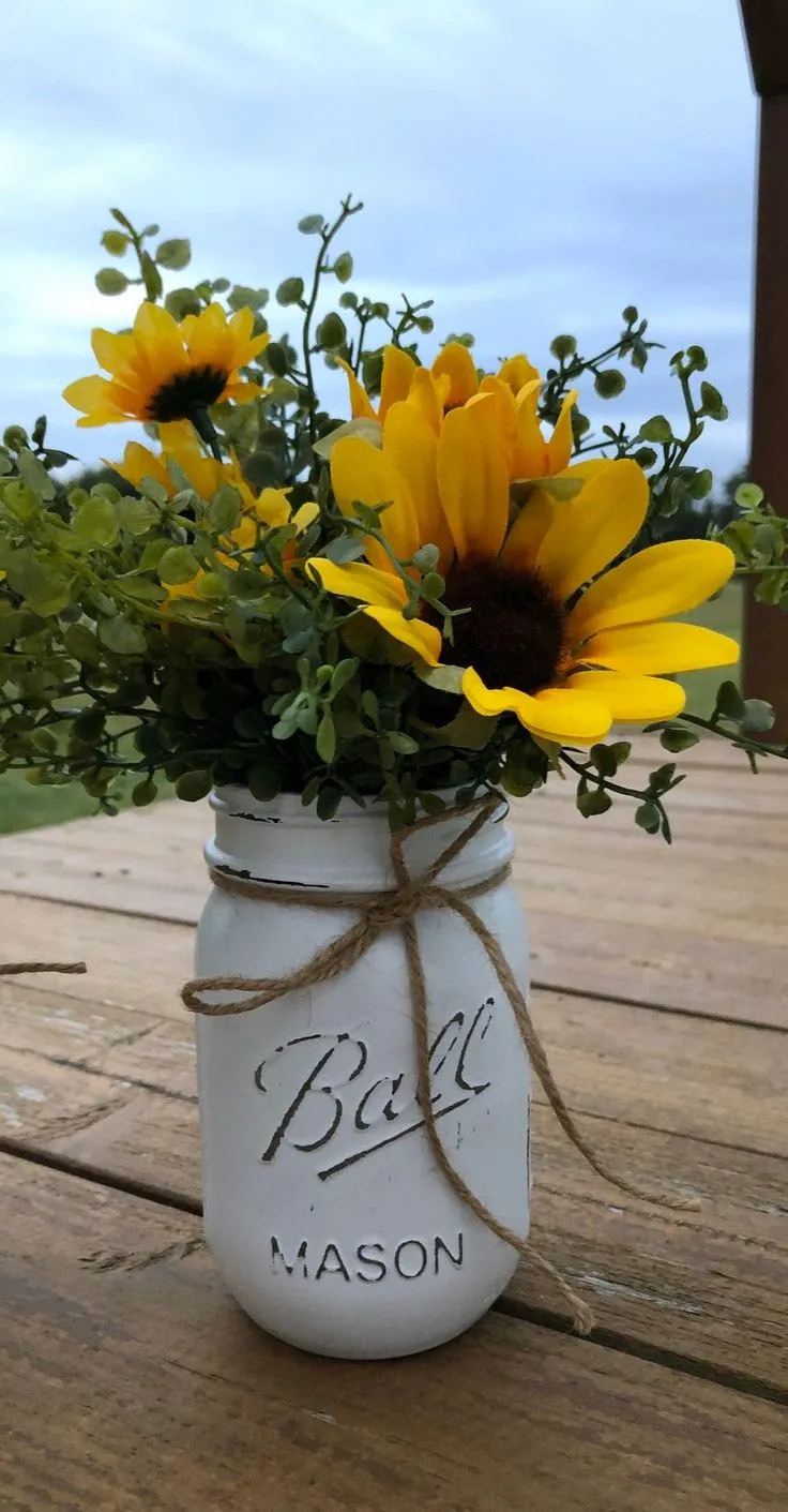 14043 sunflower kitchen jar
