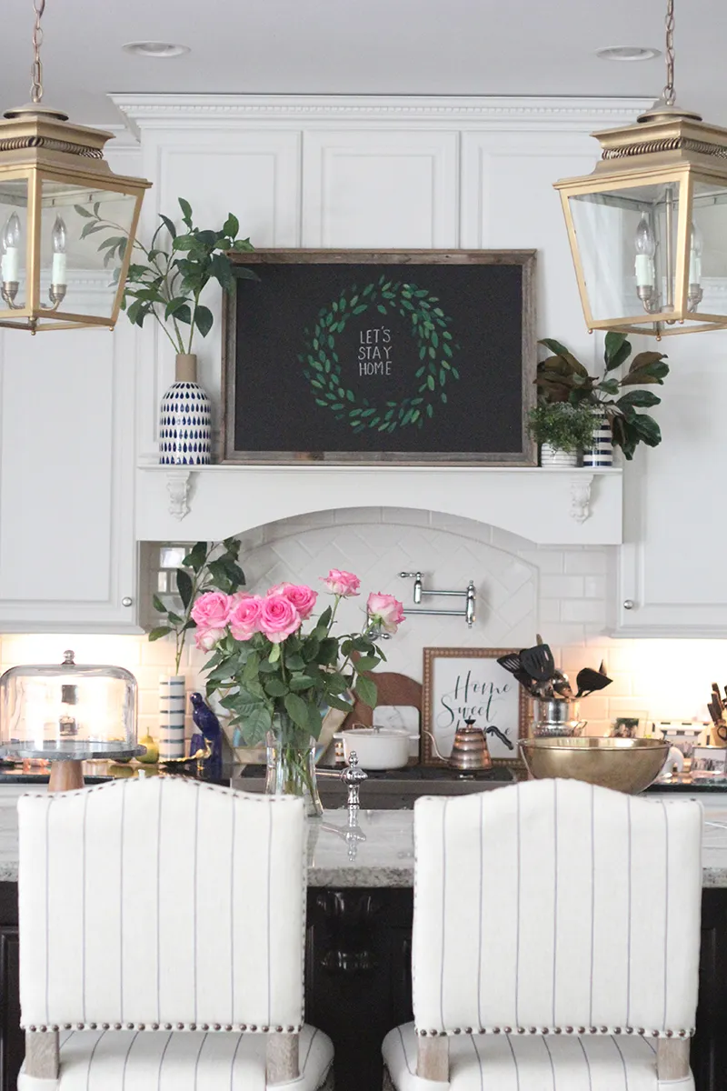 14057 white kitchen rattan wicker